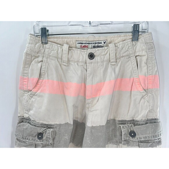 Men's Vintage American Eagle Outfitters Classic Colorblock Shorts Size 30 - Picture 2 of 6